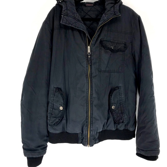 Esprit jacket black bomber style men’s xxl - Picture 2 of 16